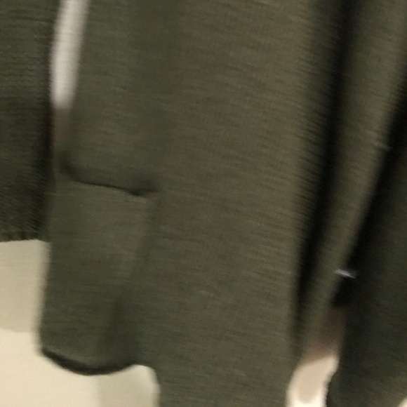 Sparrow Anthropologie open olive green cardigan size small E - Picture 4 of 6